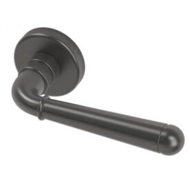 Deurklink Sirius Black Pearl RVS BIOV set