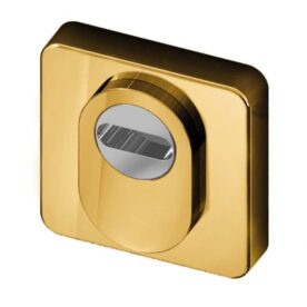 Cilinderrozet Quadro Gold RVS SKG*** UTB BIOV set