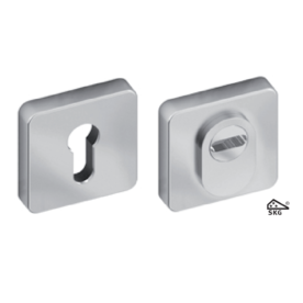 Cilinderrozet Quadro RVS SKG*** UTB set