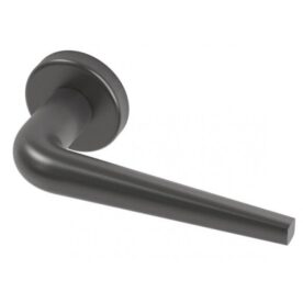 Deurklink Gioia Black Pearl RVS BIOV set