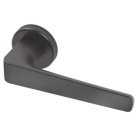 Deurklink Sofia Black Pearl RVS BIOV set