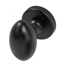 Deurklink Remo Noir RVS BIOV set