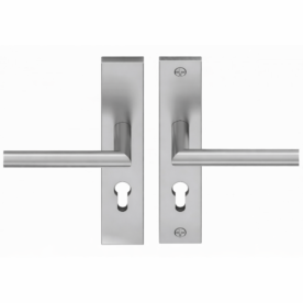 Veiligheidsbeslag Quadro RVS SKG*** 55mm set