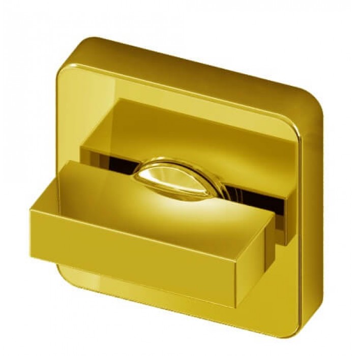 Toiletsluiting Quadro Gold RVS BIOV set