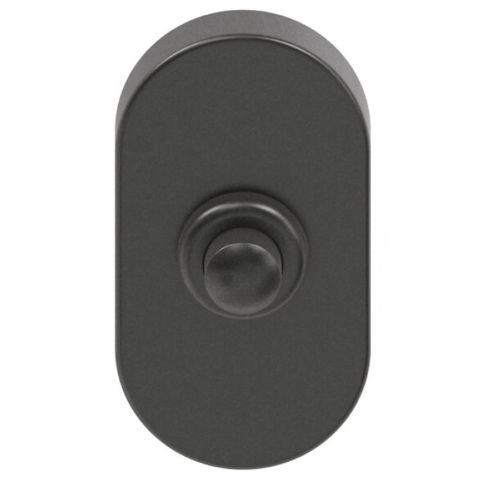 Beldrukker Black Pearl RVS BIOV enkel