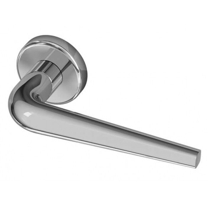 Deurklink Gioia Crystal RVS BIOV L/R