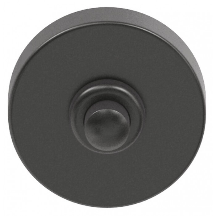 Beldrukker Black Pearl RVS BIOV enkel