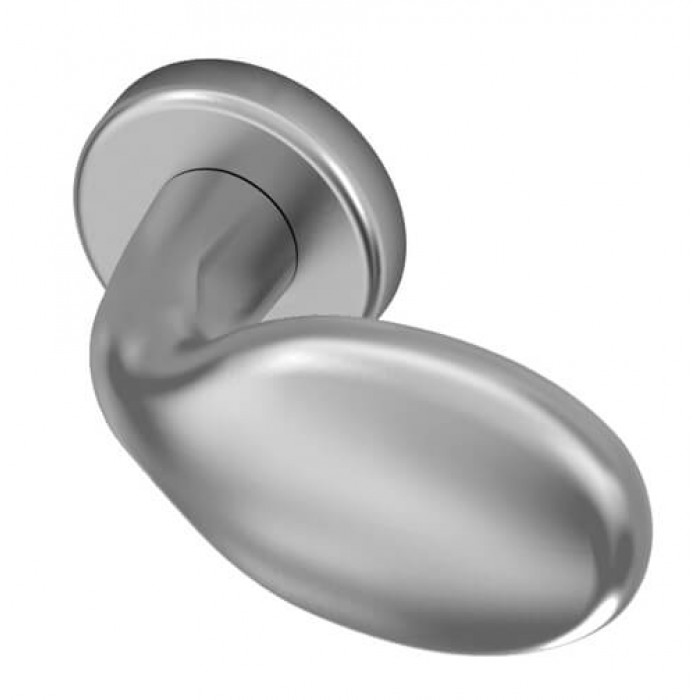 Deurklink Clio Technosteel RVS BIOV set