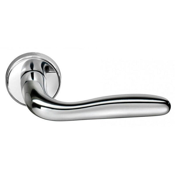 Deurklink Geo Crystal RVS BIOV L/R