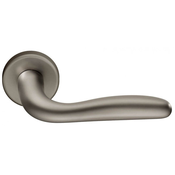 Deurklink Geo White Pearl RVS BIOV L/R